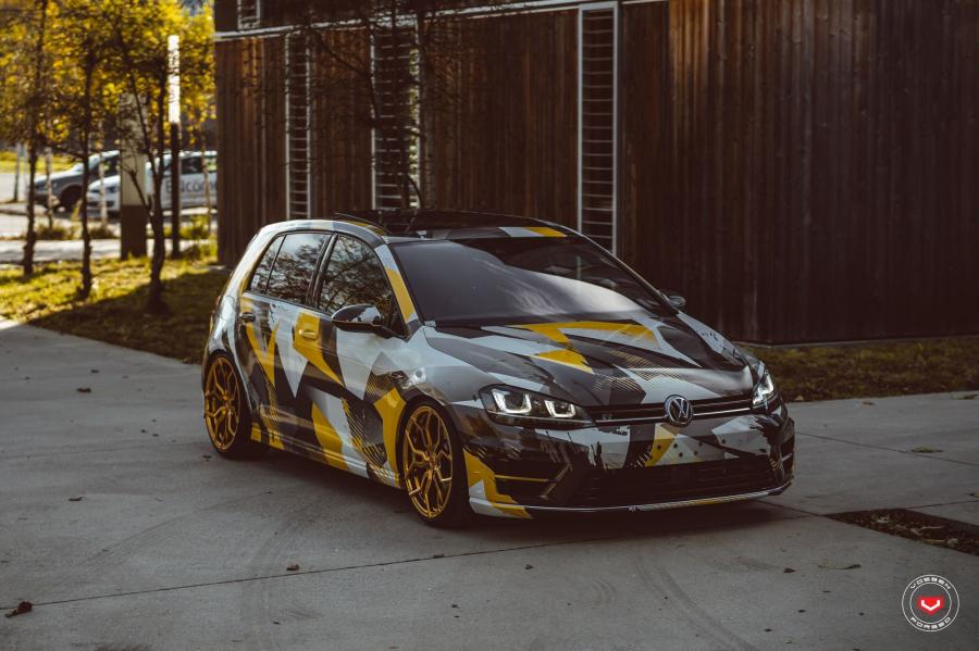  Volkswagen Golf R on Vossen Wheels (HC-3) 2017 года  (фото 29 из 36)